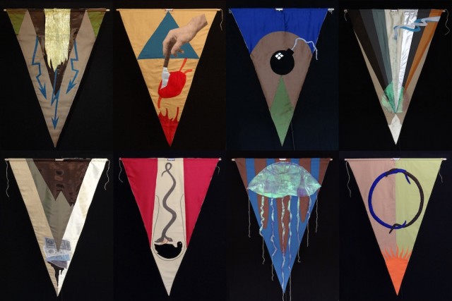 Leviathan Wimpel klein